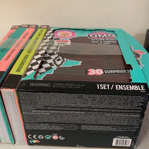 L.O.L. Surprise! O.M.G. Styling Head Neonlicious With 30 Surprises - 1 S… - Picture 6 of 6